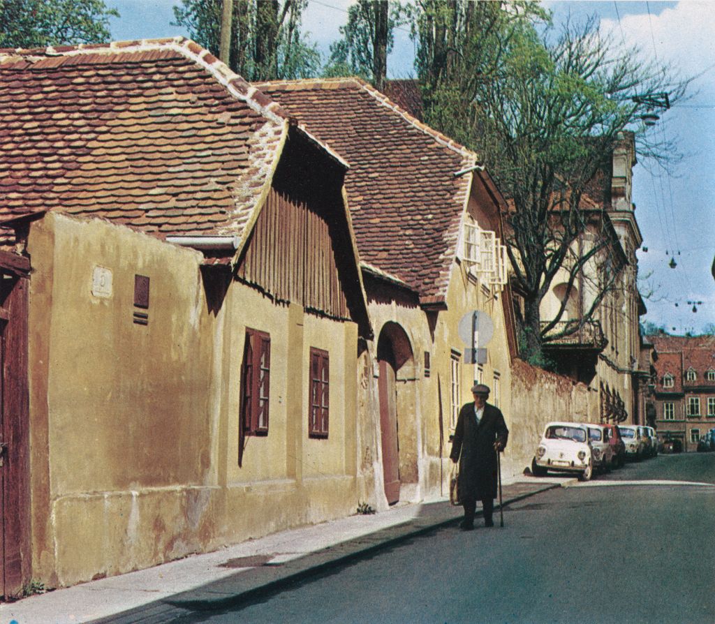 Gornji grad, Matoševa ulica, oko 1975.-1980. godine